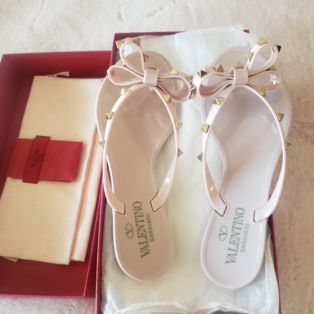 Valentino Rockstud Sandals - Picture 6 of 7